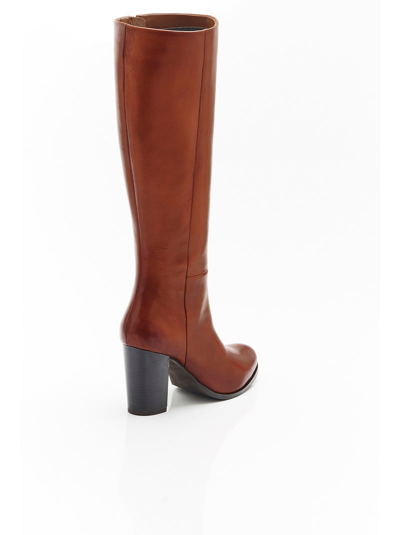 Bottes hautes - damart Marron - Kiabi