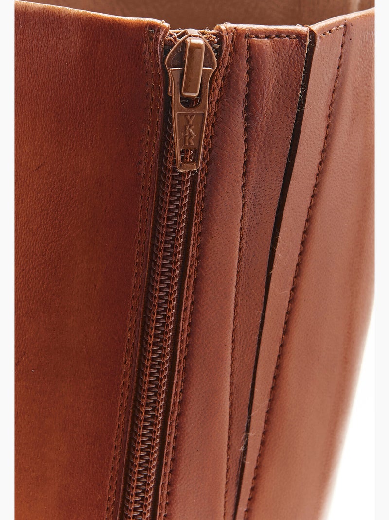 Bottes hautes - damart Marron - Kiabi