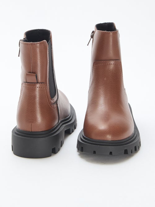 Bottes hautes ajustée - Kiabi