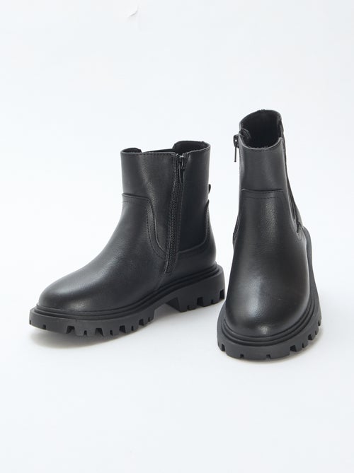 Bottes hautes ajustée - Kiabi