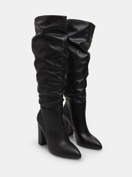 Bottes hautes Bata Red Label avec talon de 10 cm - Kiabi