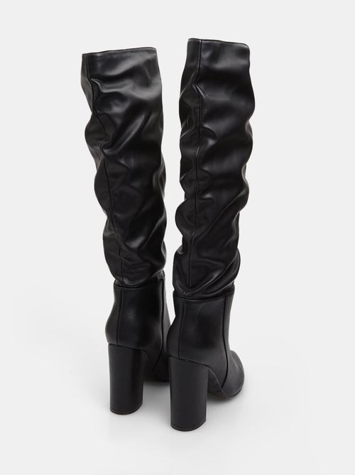 Bottes hautes Bata Red Label avec talon de 10 cm - Kiabi