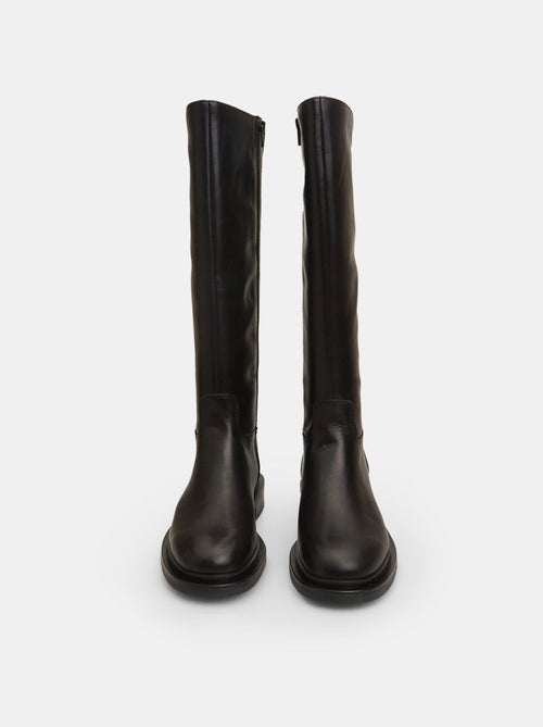 Bottes hautes en cuir BATA - Kiabi