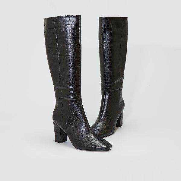 bottes crocodile femme
