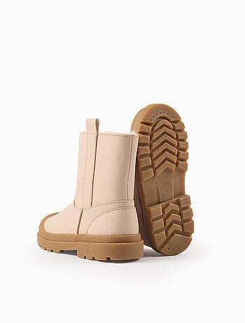 Bottes imperméables avec doublure en peluche douce