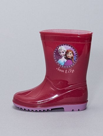 Bottes imperméables 'La Reine des neiges'