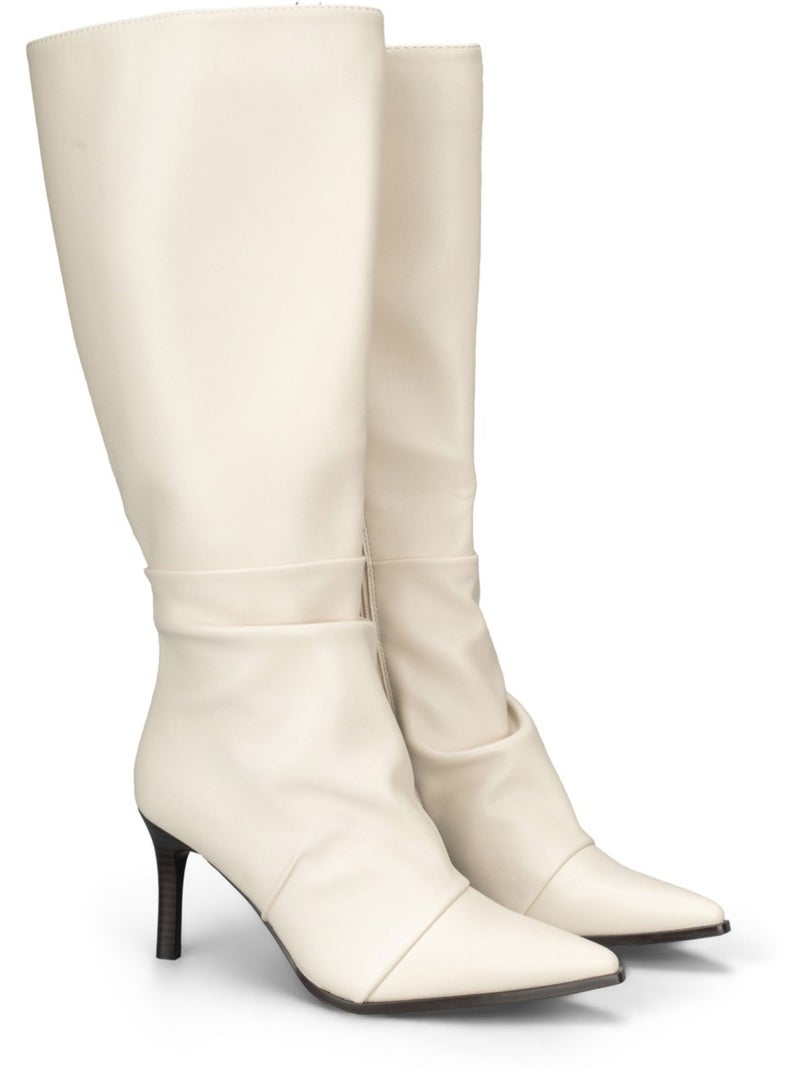 Bottes kebello Beige - Kiabi