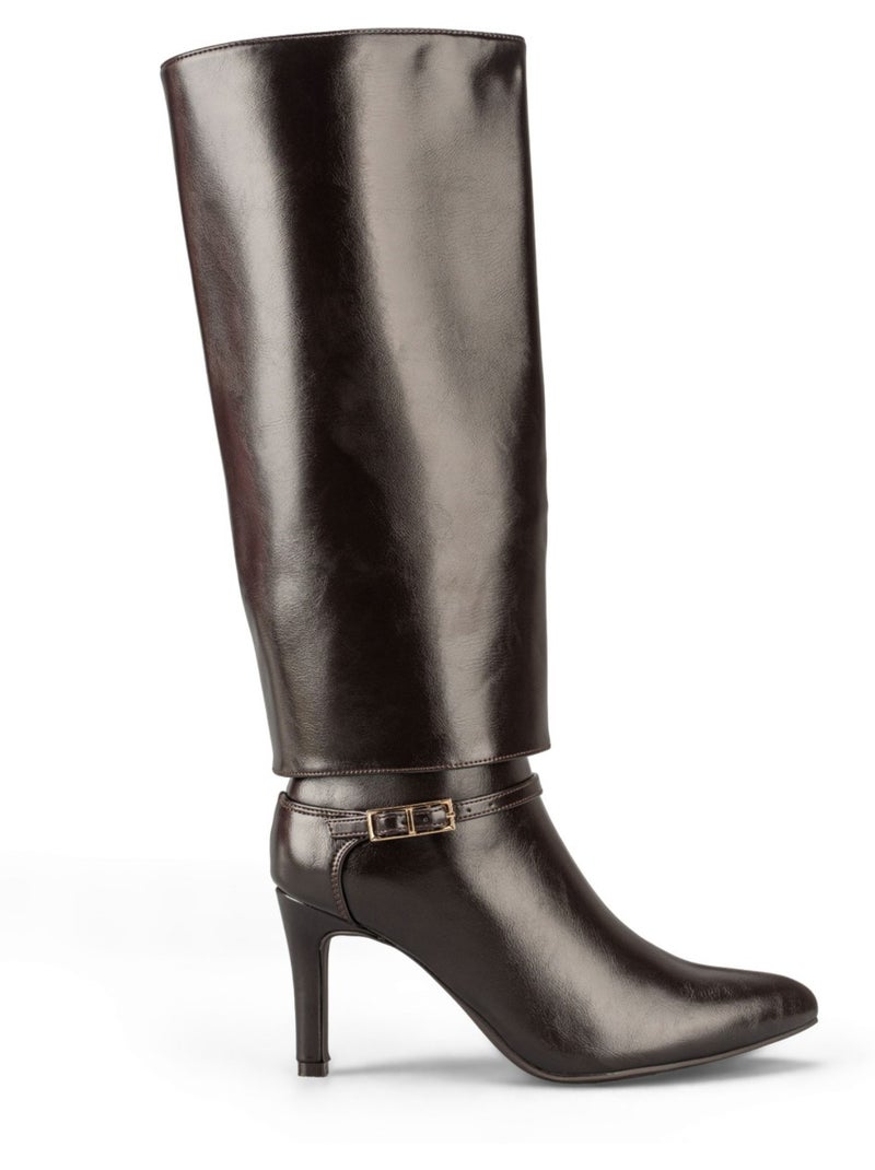 Bottes kebello Marron - Kiabi