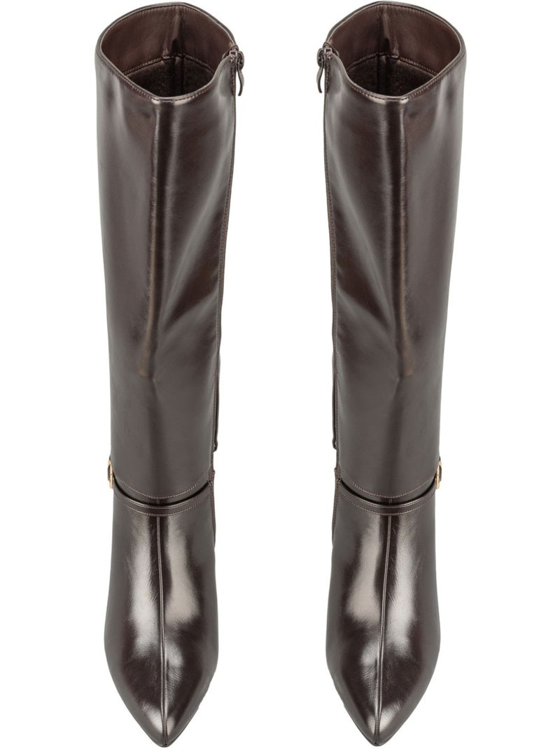 Bottes kebello Marron - Kiabi
