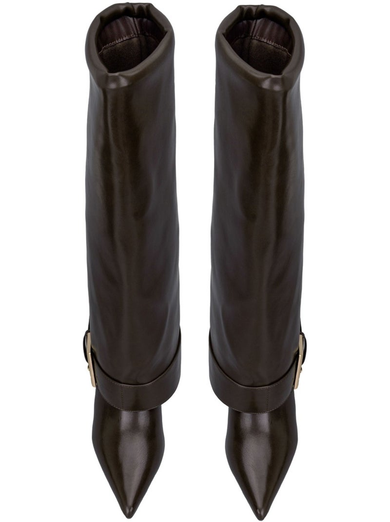 Bottes kebello Marron - Kiabi