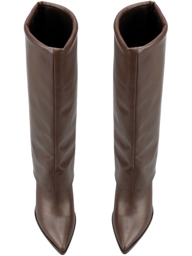 Bottes kebello Marron - Kiabi