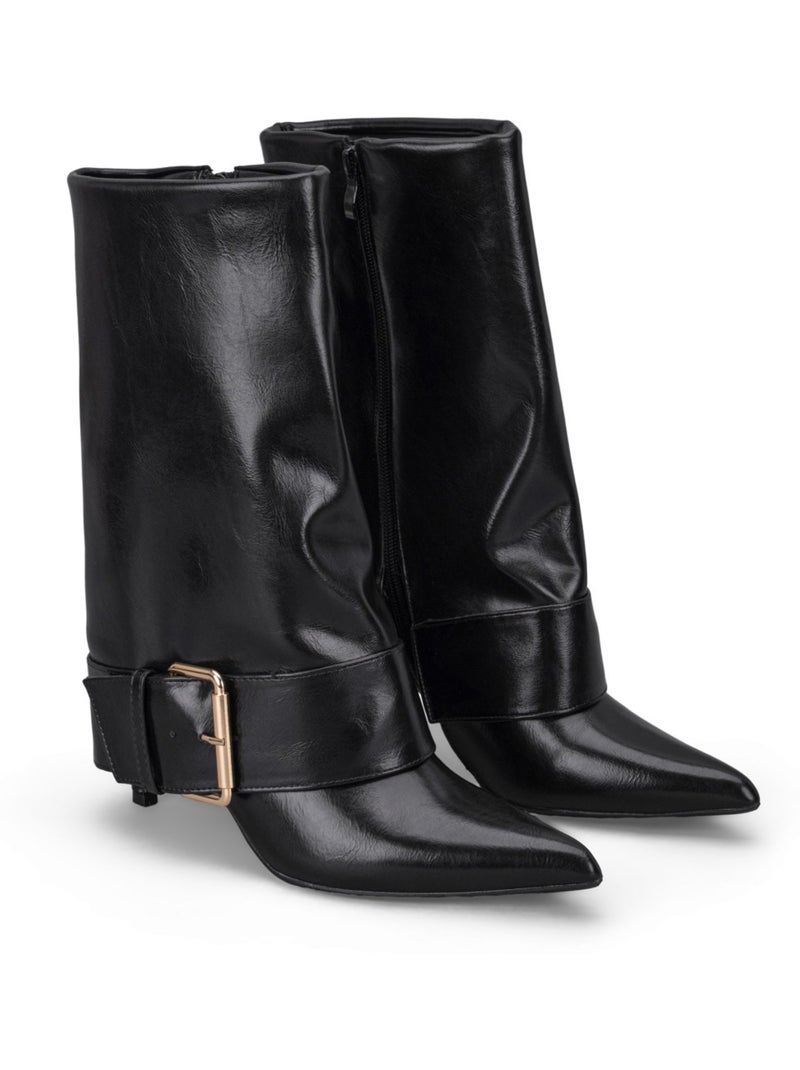 Bottes kebello Noir Noir - Kiabi
