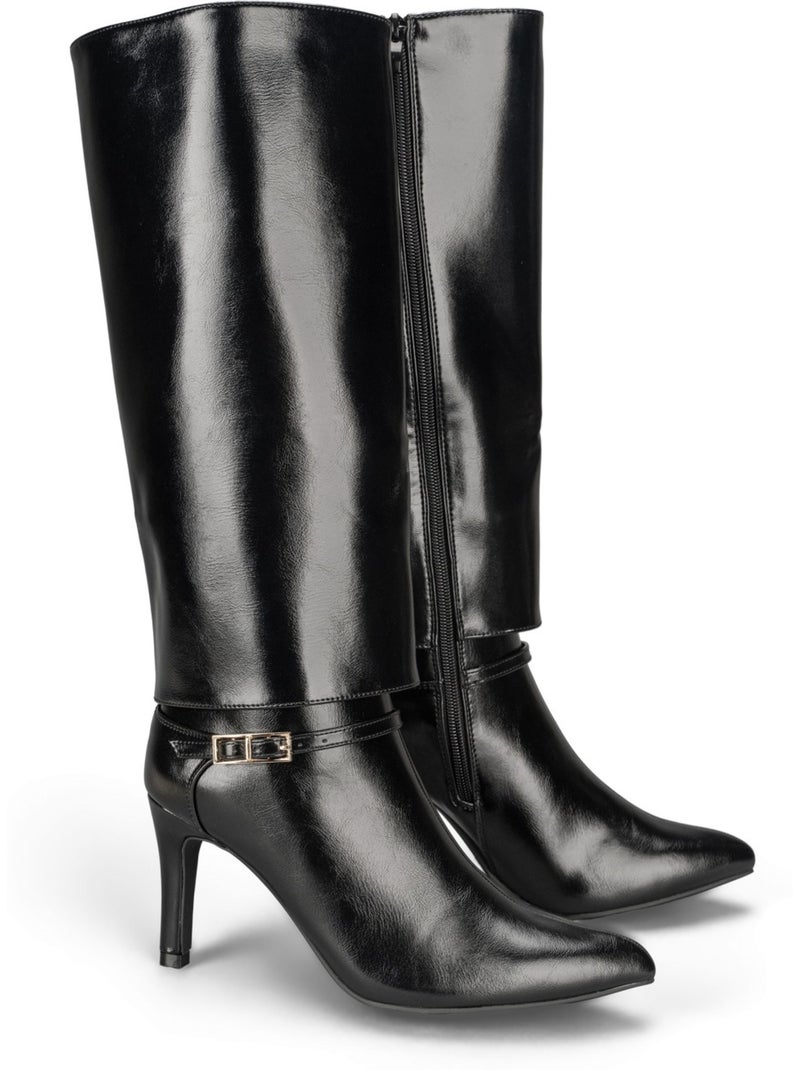 Bottes kebello Noir Noir - Kiabi