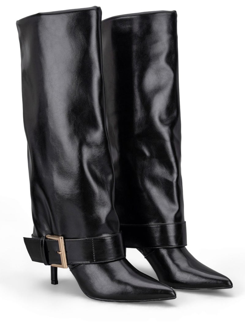 Bottes kebello Noir Noir - Kiabi