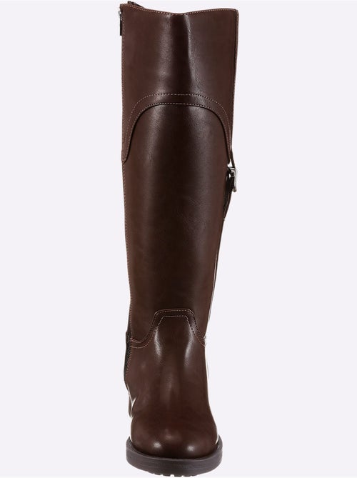 Bottes matière synthétique - taille standard - helline - Kiabi Bottes matière synthétique - taille standard - helline - Kiabi