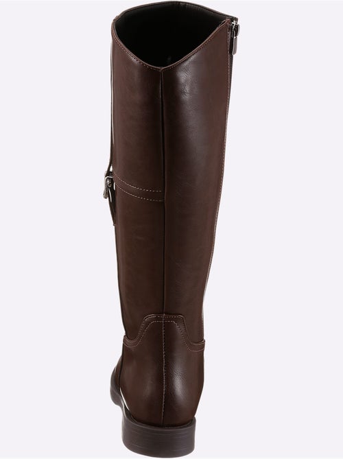 Bottes matière synthétique - taille standard - helline - Kiabi Bottes matière synthétique - taille standard - helline - Kiabi