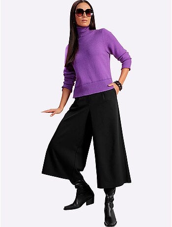 Bottes Mélange De Cuir Et Synthétique - Taille Standard - Helline