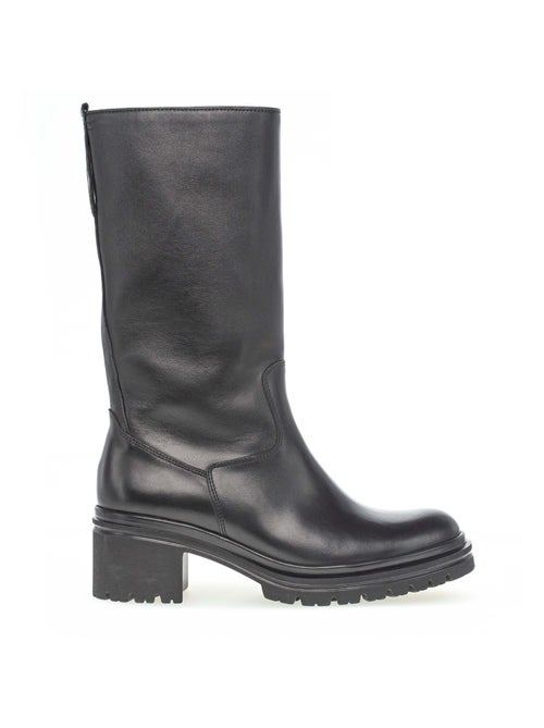 Bottes mid  en cuir Gabor - Kiabi