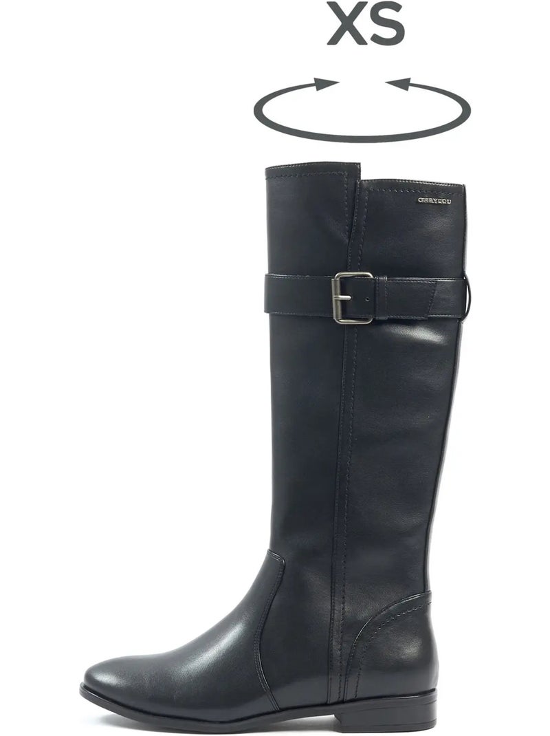 Bottes mollets fins XS - Kelley Noir - Kiabi