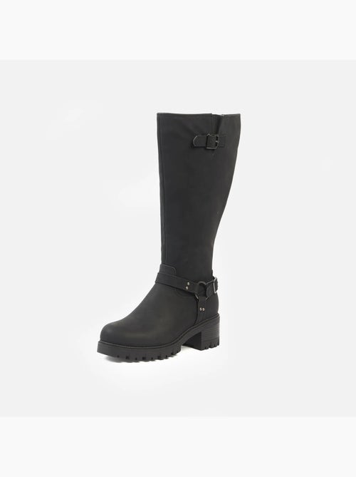 Bottes mollets larges 2xl - apricot - Kiabi Bottes mollets larges 2xl - apricot - Kiabi
