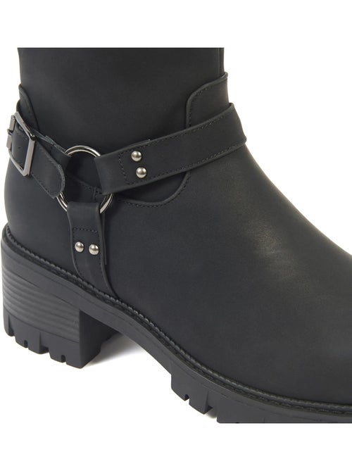 Bottes mollets larges 2xl - apricot - Kiabi Bottes mollets larges 2xl - apricot - Kiabi