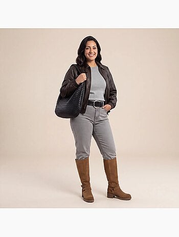 Bottes mollets larges 2xl - detroit