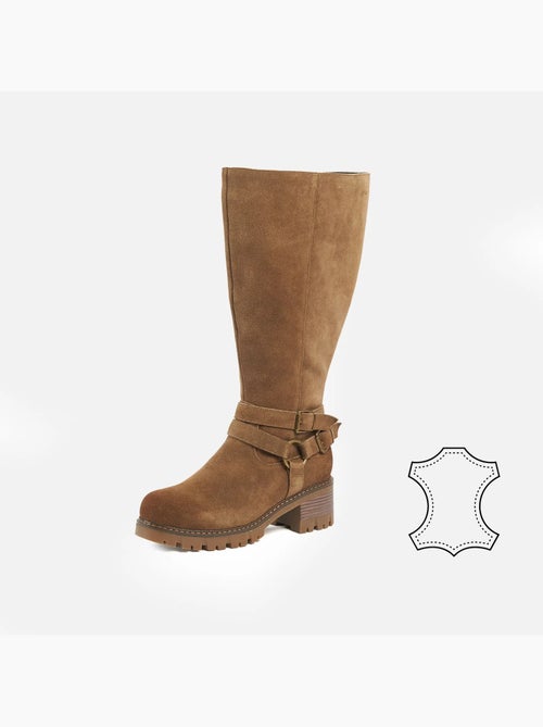Bottes mollets larges 2xl - detroit - Kiabi Bottes mollets larges 2xl - detroit - Kiabi