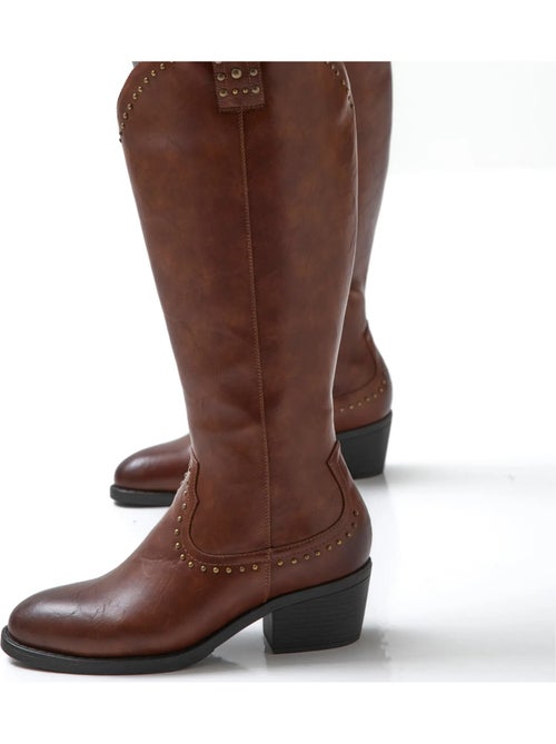 Bottes mollets larges 2xl - grapes - Kiabi