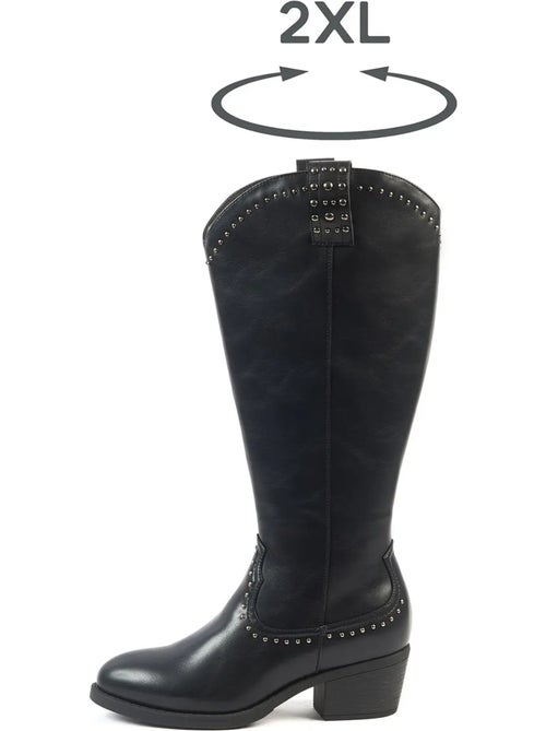 Bottes mollets larges 2xl - grapes - Kiabi