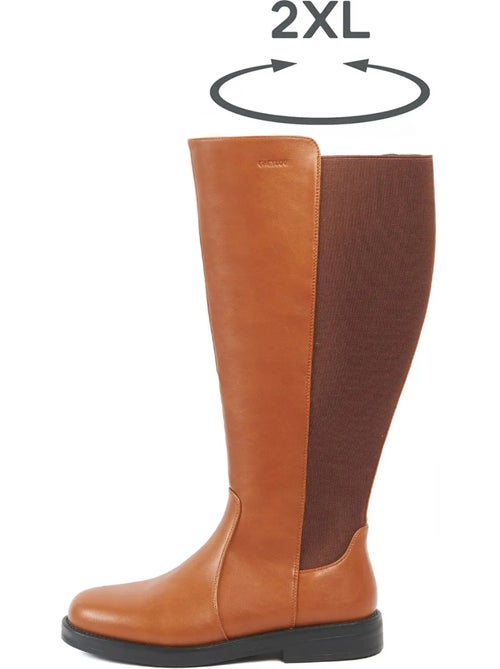 Bottes mollets larges 2xl - guiomar - Kiabi Bottes mollets larges 2xl - guiomar - Kiabi