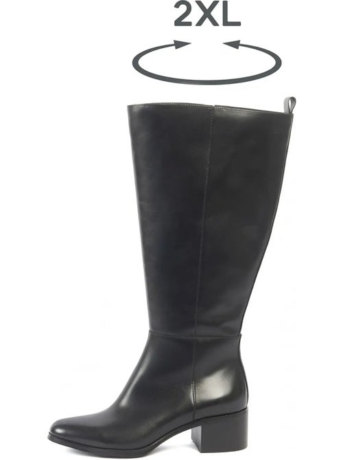 Bottes mollets larges 2xl - houston - Kiabi