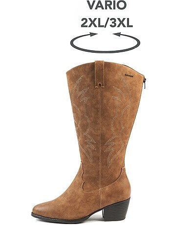 Bottes mollets larges 2XL - Irina