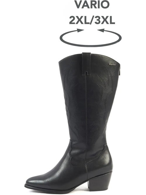 Bottes mollets larges 2xl - irina - Kiabi Bottes mollets larges 2xl - irina - Kiabi