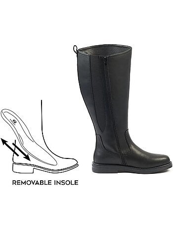Bottes mollets larges 2XL - Melania