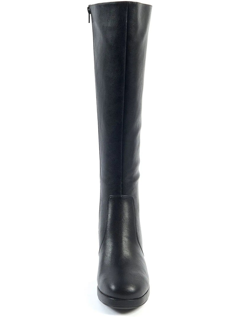 Bottes mollets larges 2xl - melissa Noir - Kiabi