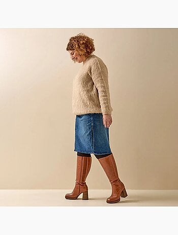 Bottes mollets larges 2XL - Modèle Melissa