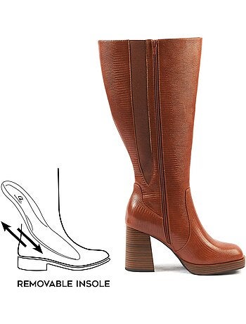 Bottes mollets larges 2XL - Modèle Melissa