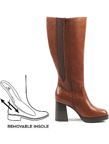 Bottes mollets larges 2XL - Modèle Melissa