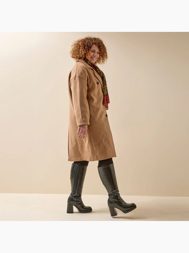 Bottes mollets larges 2XL - Modèle Melissa Noir - Kiabi