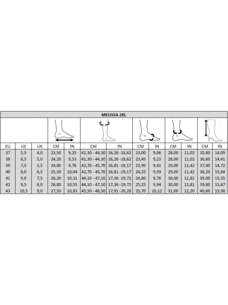 Bottes mollets larges 2XL - Modèle Melissa Noir - Kiabi