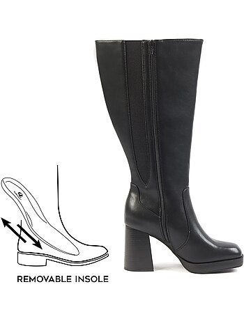 Bottes mollets larges 2XL - Modèle Melissa
