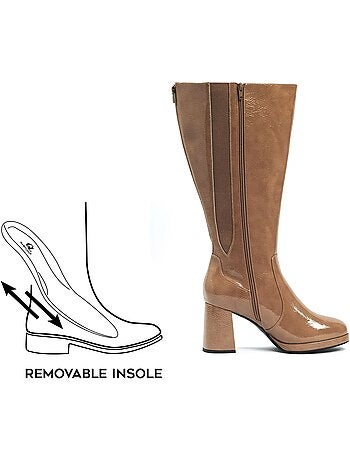 Bottes mollets larges 2XL - Modèle Melissa