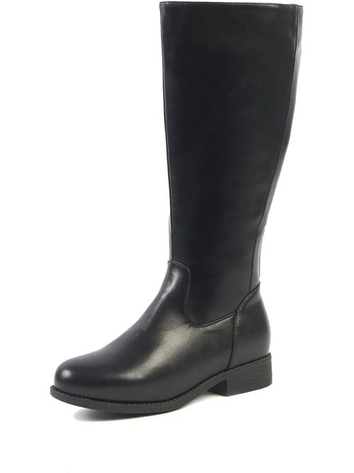 Bottes mollets larges 2XL - Orange - Kiabi