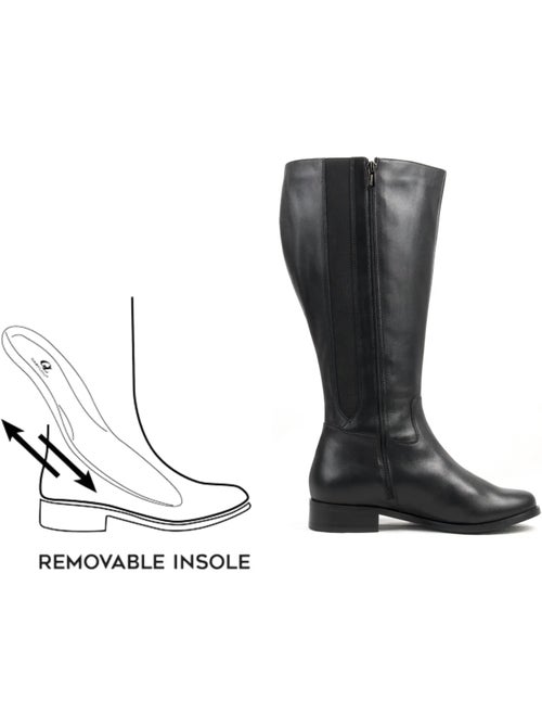 Bottes mollets larges 2xl - paris - Kiabi