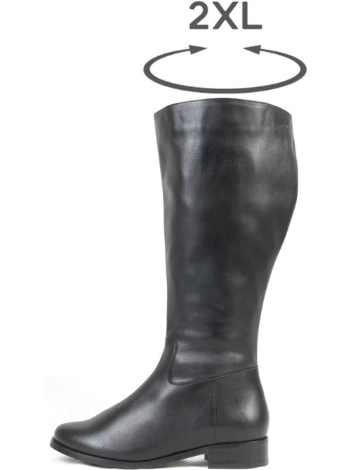 Bottes mollets larges 2xl - paris - Kiabi
