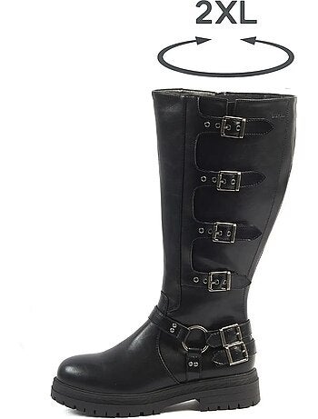 Bottes mollets larges 2xl - penelope