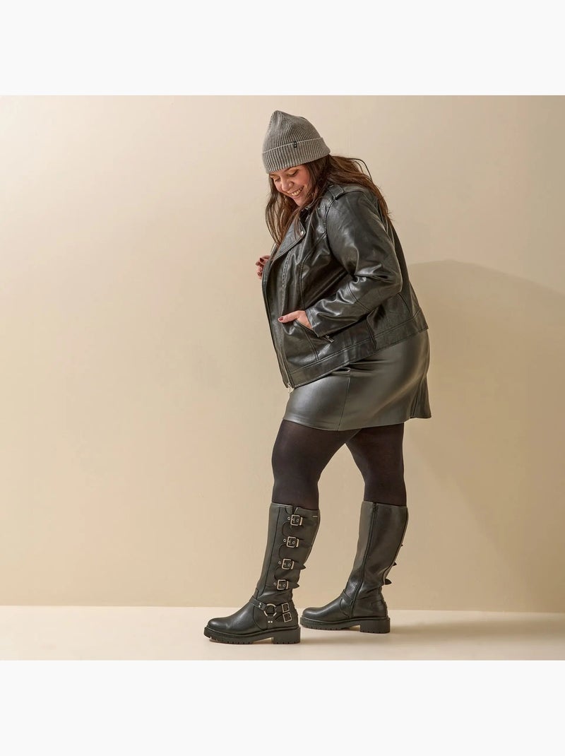 Bottes mollets larges 2XL - Penelope Noir - Kiabi