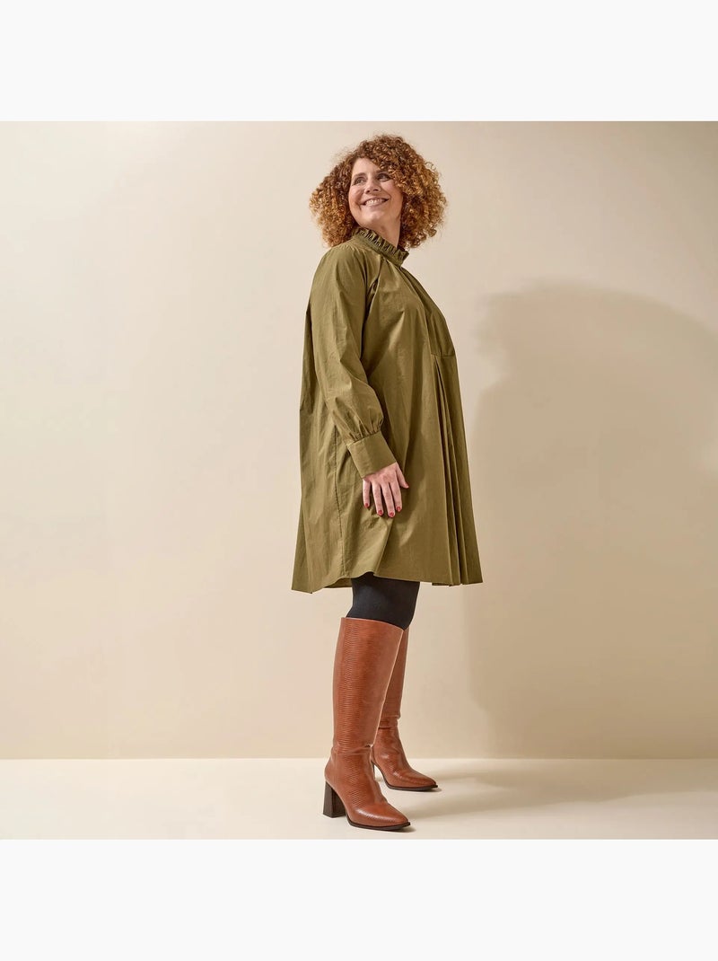 Bottes mollets larges 2XL - Sarah Marron foncé - Kiabi