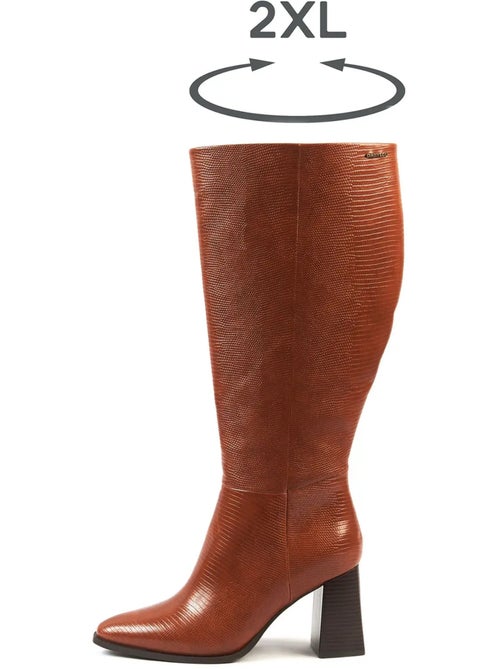 Bottes mollets larges 2XL - Sarah - Kiabi Bottes mollets larges 2XL - Sarah - Kiabi