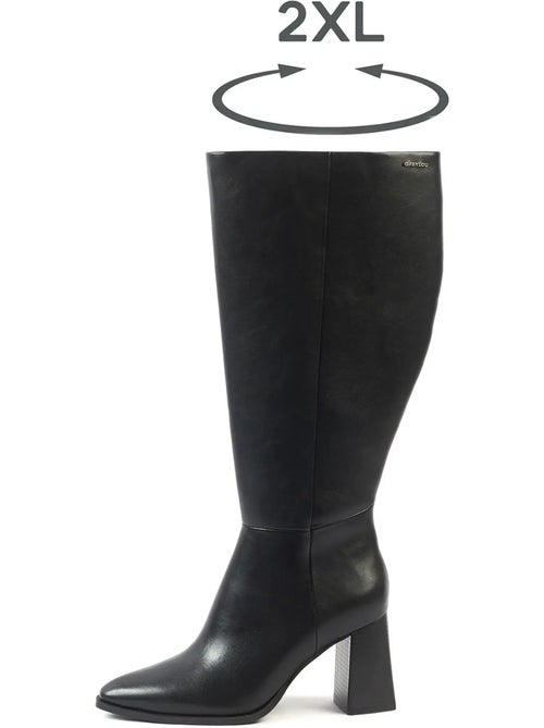Bottes mollets larges 2XL - Sarah - Kiabi Bottes mollets larges 2XL - Sarah - Kiabi